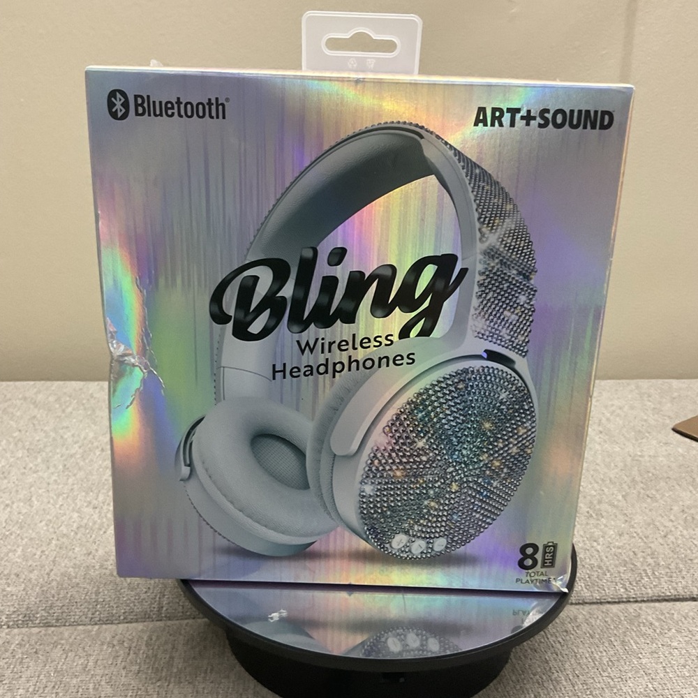 ART+SOUND Bling Wireless Headphones